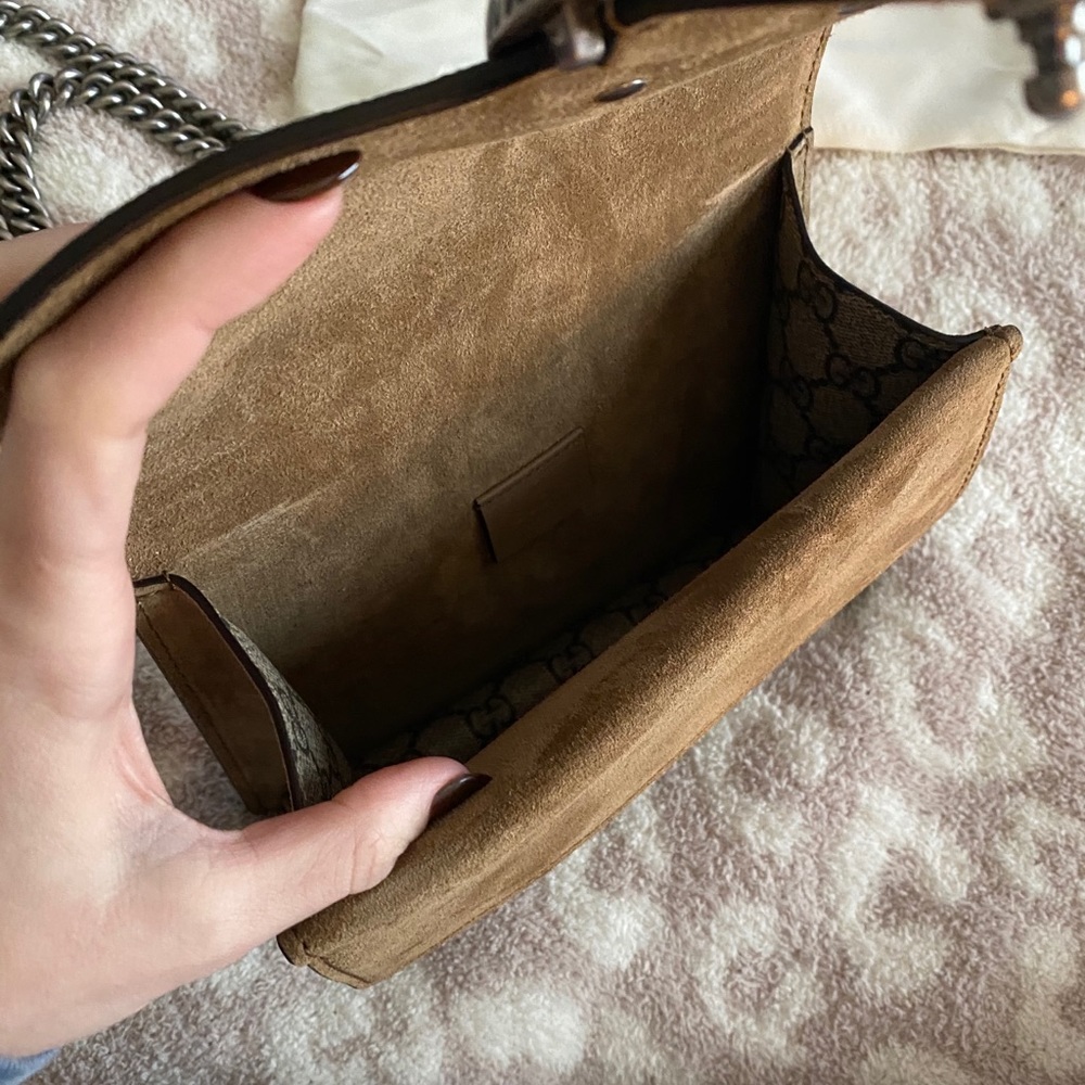 SOLD Gucci Dionysus Supreme Mini Bag - Picture 5 of 9